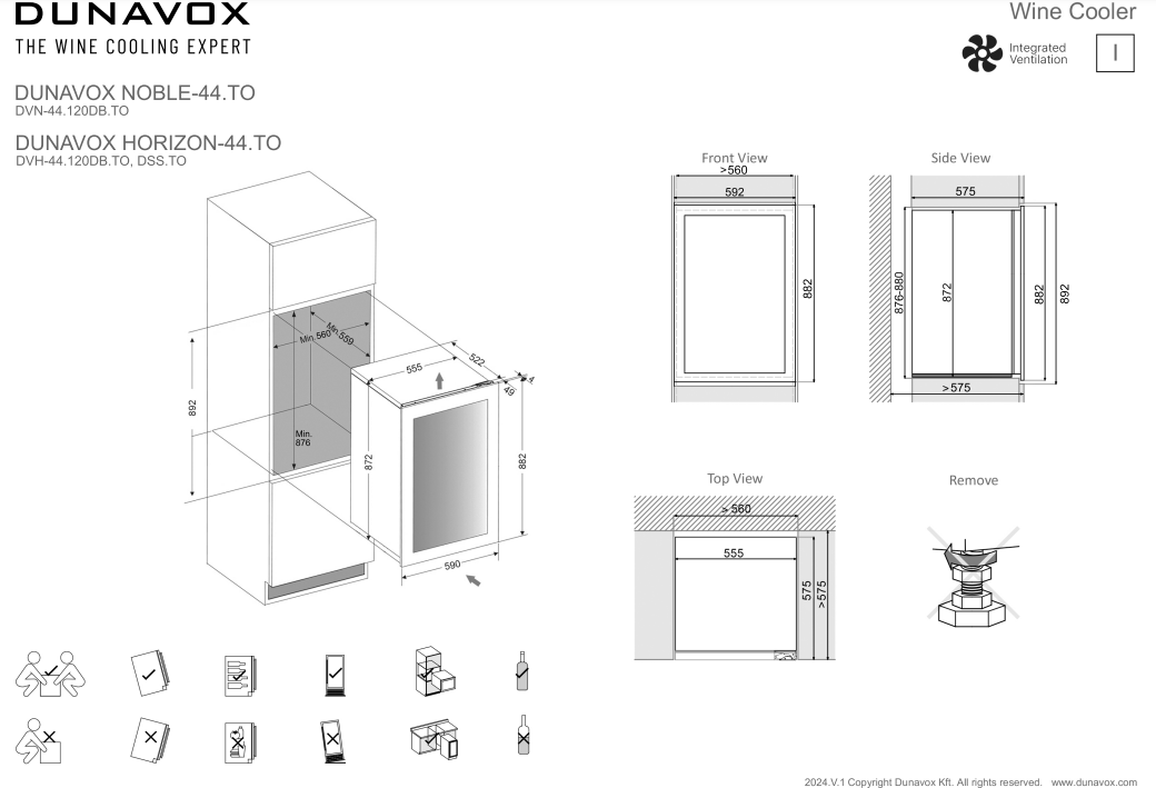 DVH44120DCTO Dunavox afbeelding 2