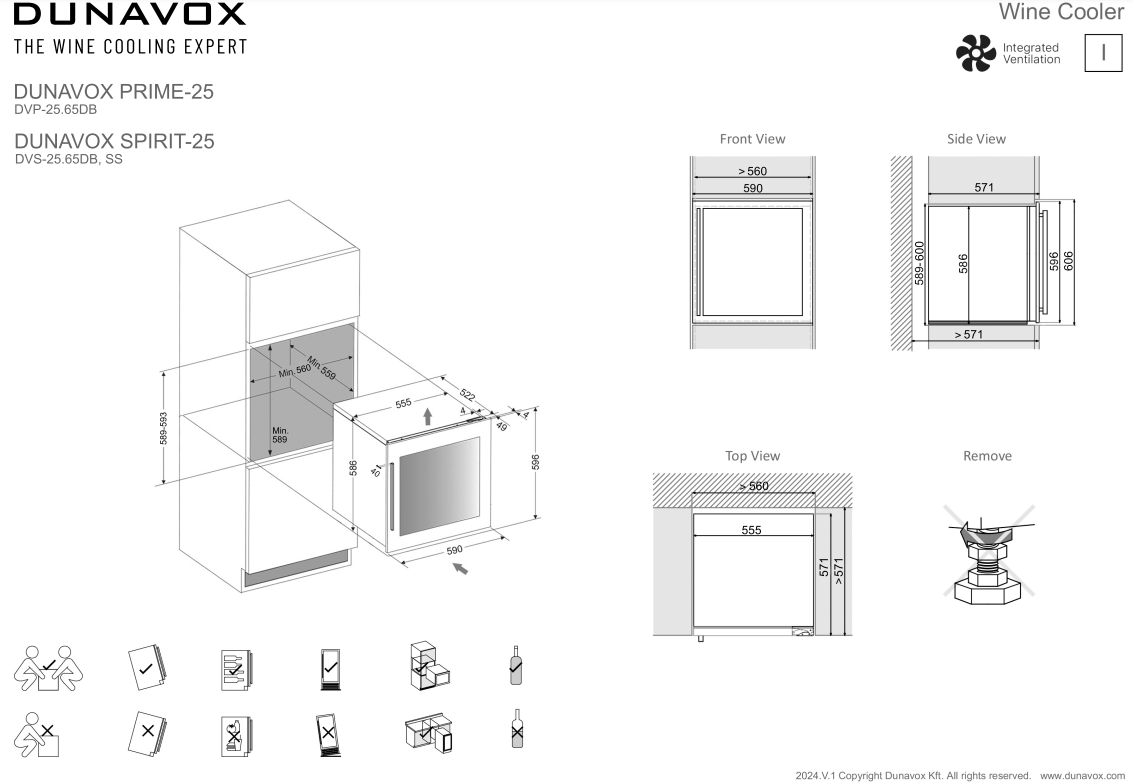 DVS2565DC Dunavox afbeelding 2