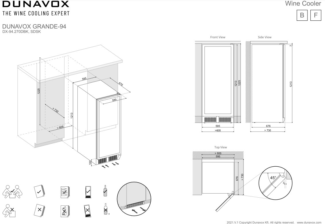 DX94270DCK Dunavox afbeelding 2