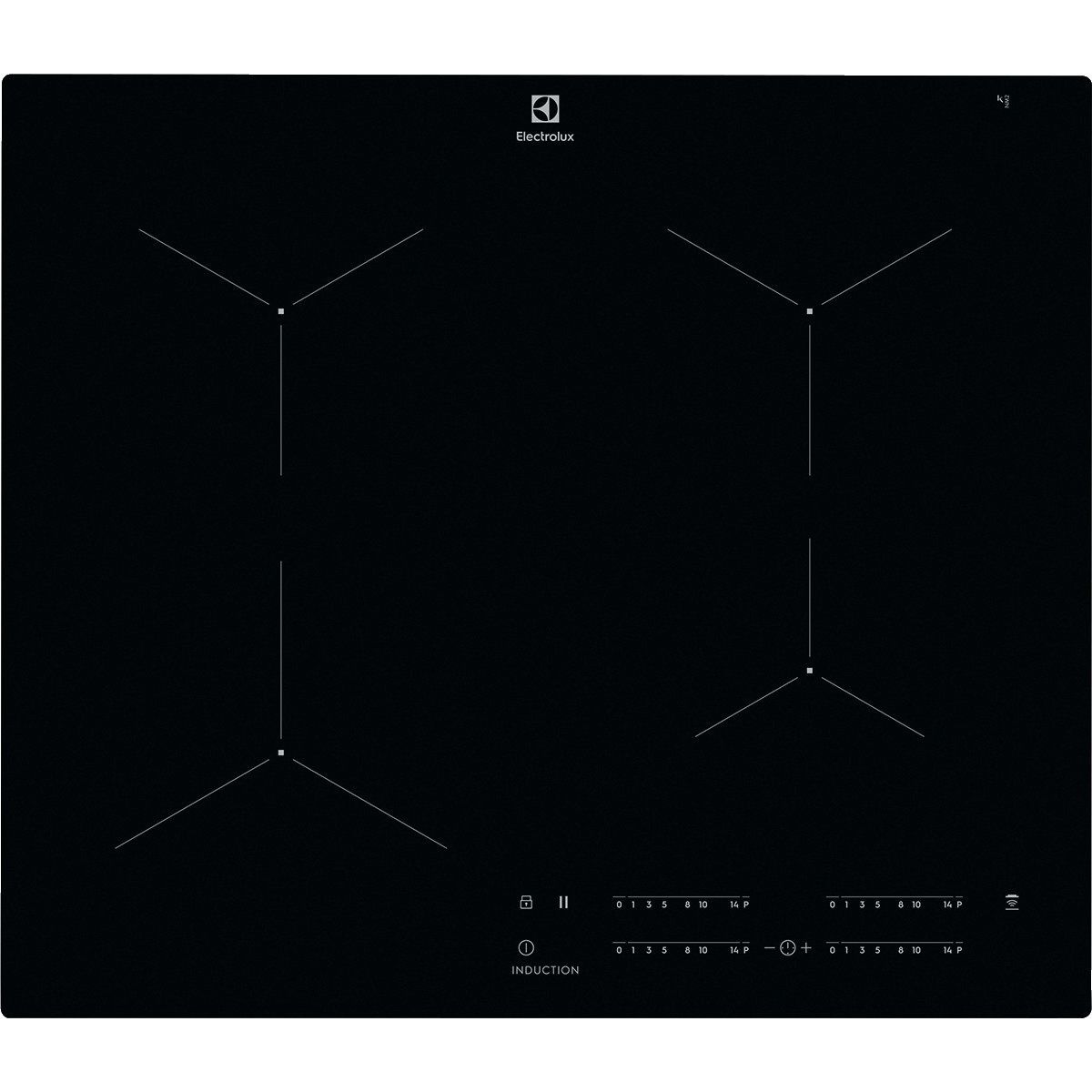 Electrolux EIT614 kookplaat afbeelding 1