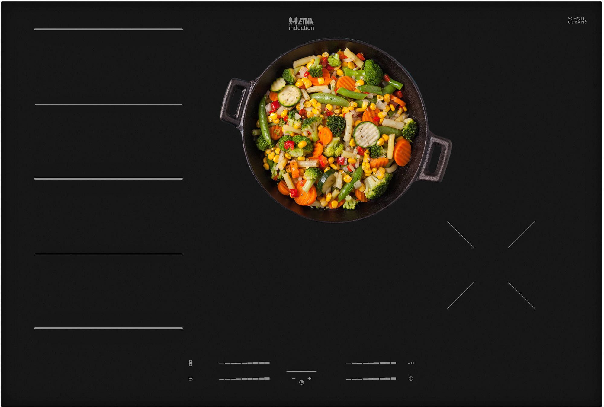 Etna KIF577ZT kookplaat afbeelding 1