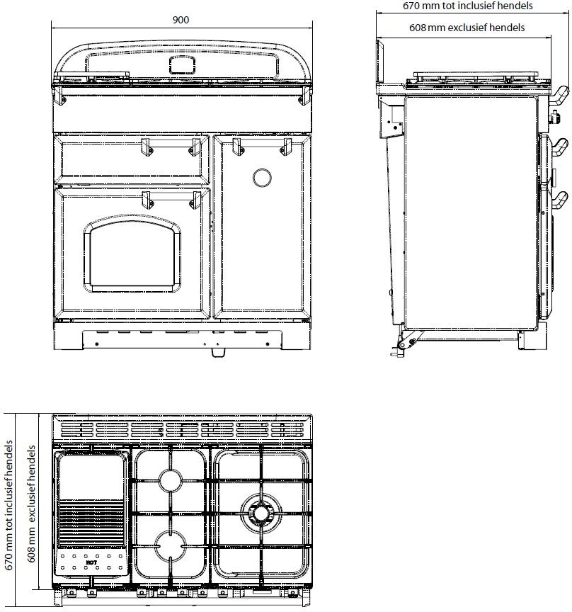 CLA90DFBL/C-EU Falcon afbeelding 2
