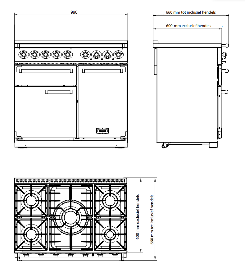 F1000DXDFBL/CM-EU Falcon afbeelding 2