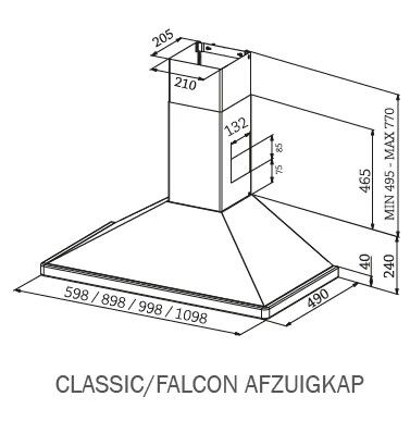 Falcon FHDC110BL/C foto 2