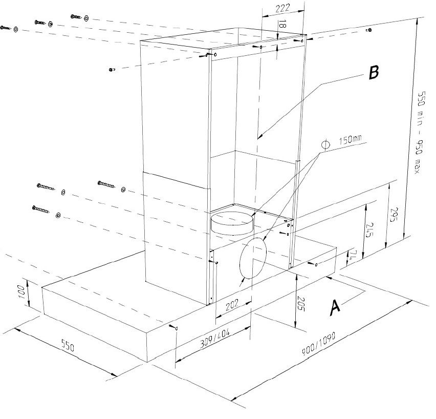 FHDCT900RD/N Falcon afbeelding 2