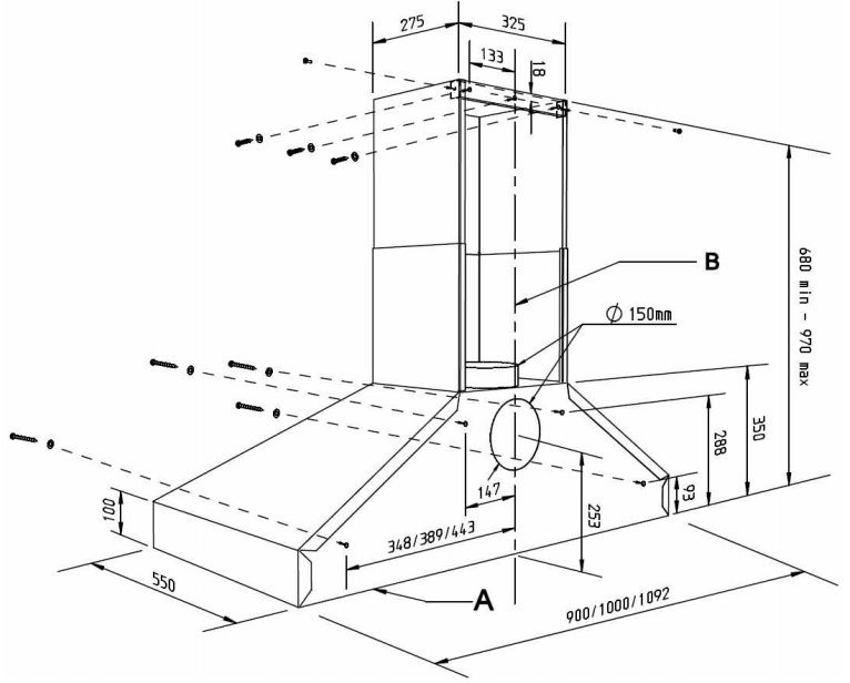 FHDSE1000WH/N Falcon afbeelding 2