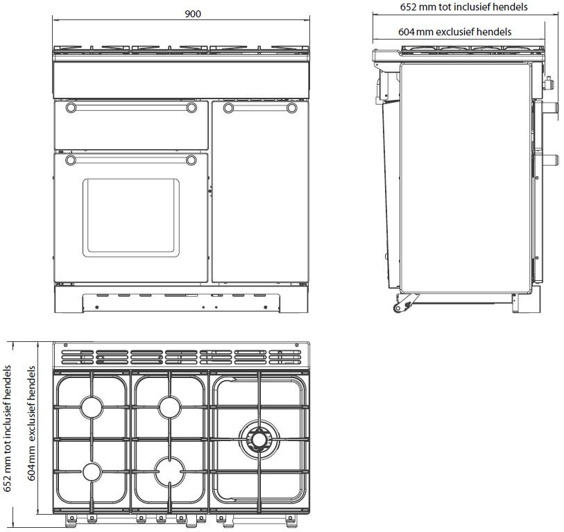 KCH90DFBL/C-EU Falcon afbeelding 2