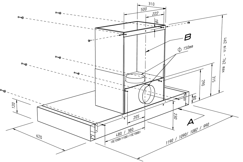 MHDSC1200SS/-EU Falcon afbeelding 2