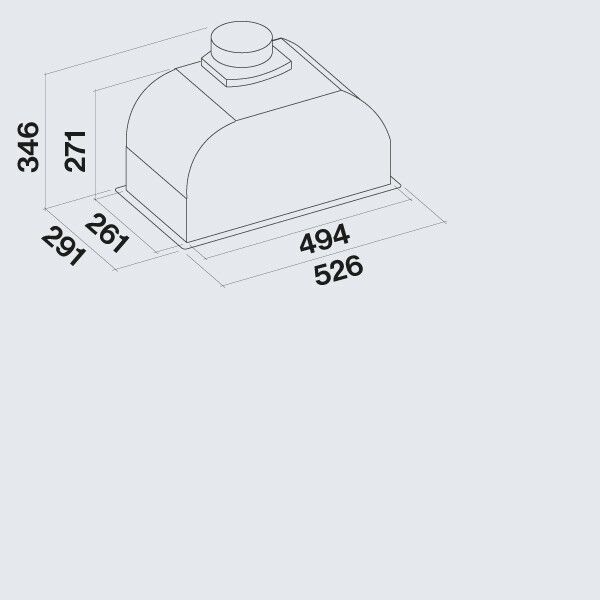 BUILTIN50 Falmec afbeelding 2