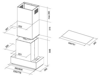 GRINC70N Falmec afbeelding 2