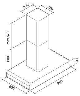 IMAGO90E3W Falmec afbeelding 2