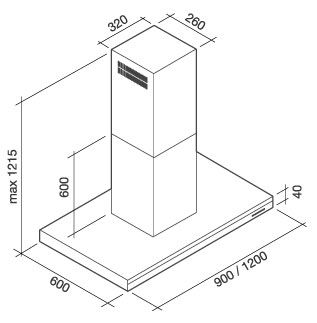 LUMEN90E3 Falmec afbeelding 2