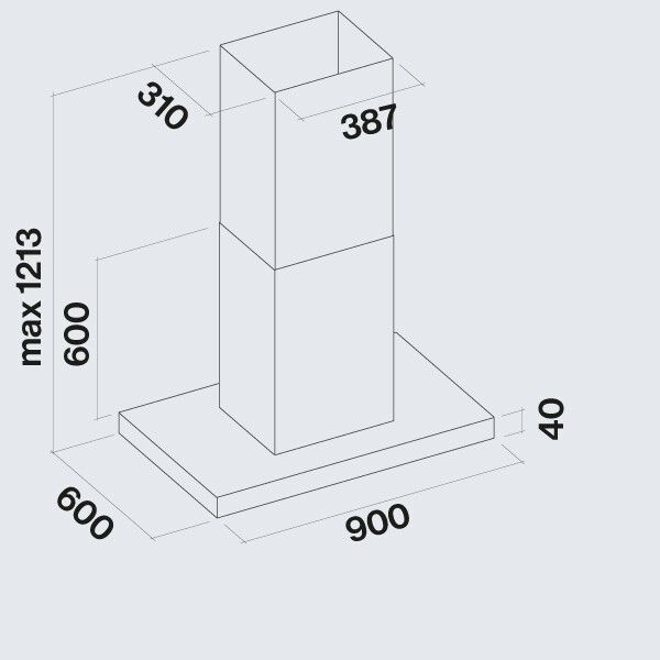 LUMEN90EN Falmec afbeelding 2
