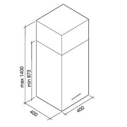 MIRA40E3BL Falmec afbeelding 2