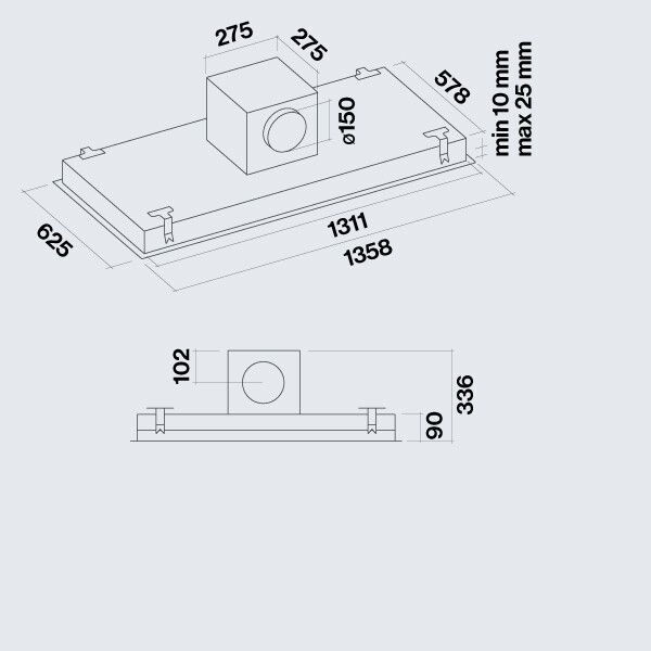 NUVO140W Falmec afbeelding 2