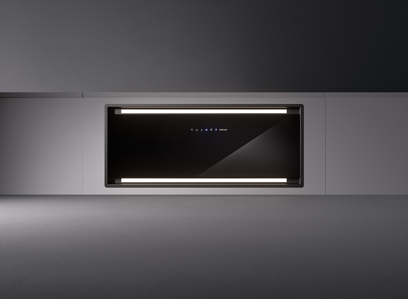 Falmec PARALLEL70BL afzuigkap afbeelding 1