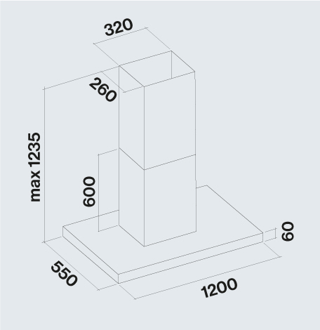 PLANEPLUS120E3 Falmec afbeelding 2
