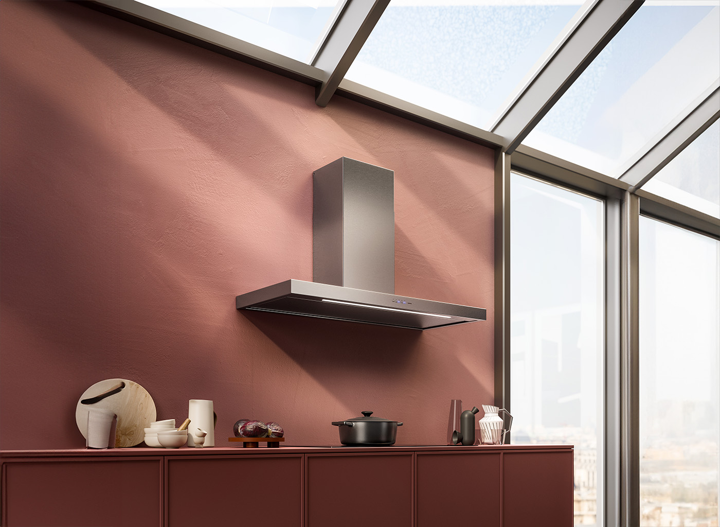 Falmec PLANEPLUS120W3N afzuigkap afbeelding 1