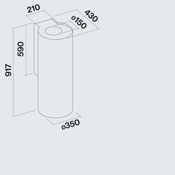 POLAR35WX Falmec afbeelding 2