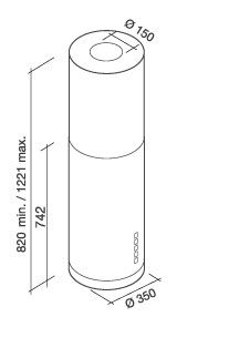 POLLIG35E3 Falmec afbeelding 2