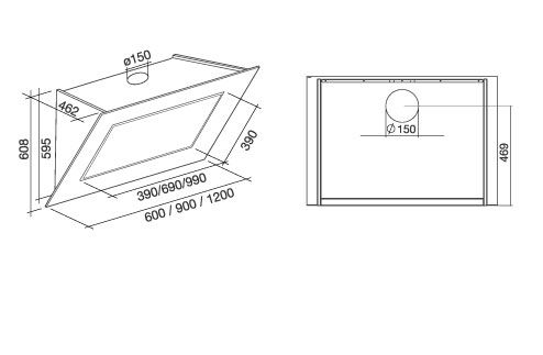 QUAS60W3W Falmec afbeelding 2