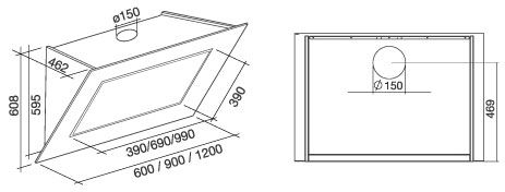 QUAS90W3 Falmec afbeelding 2