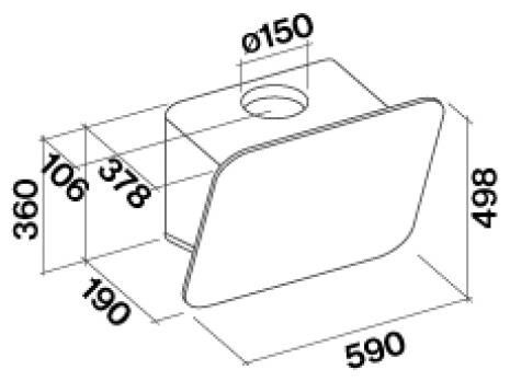 TAB60BL Falmec afbeelding 2