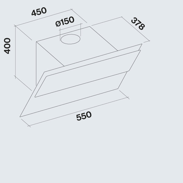 VERSO85G/1 Falmec afbeelding 2
