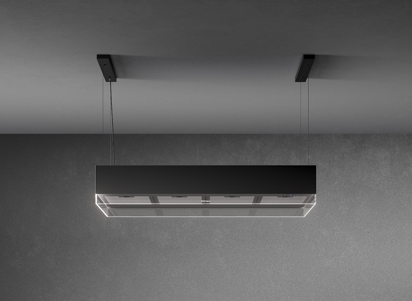 Falmec VETRA120BL afzuigkap afbeelding 1