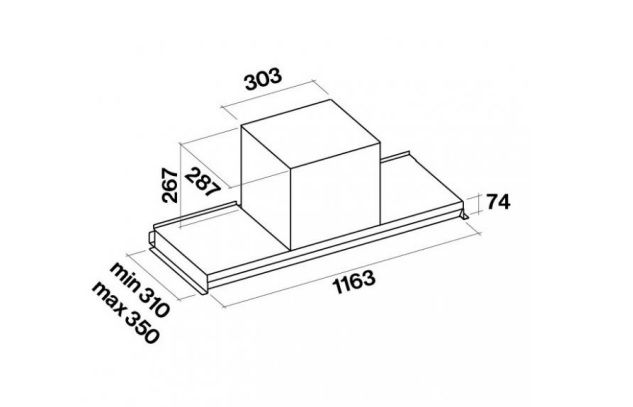 VIRGO120ND Falmec afbeelding 2