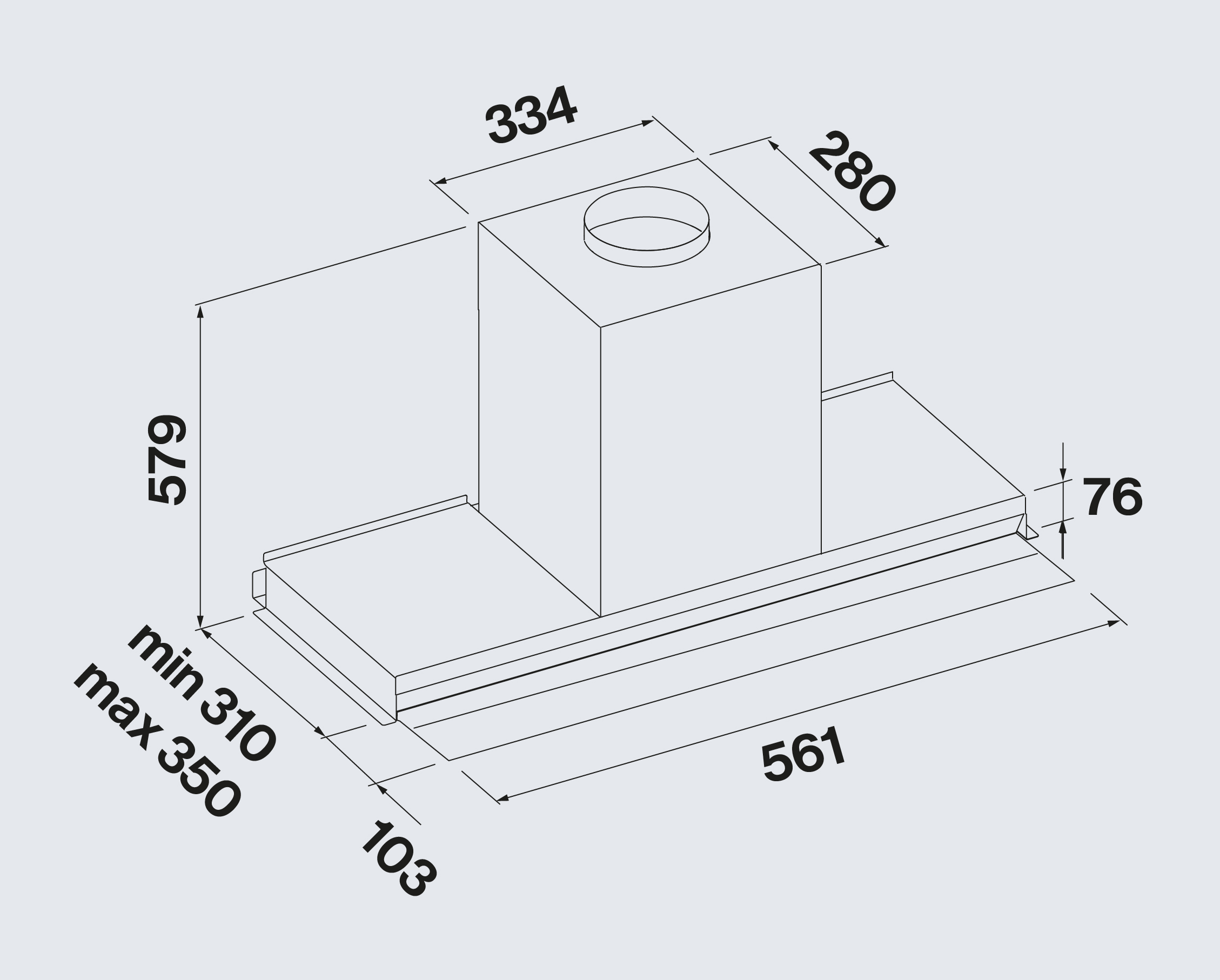 VIRGOTOUCH60NW3 Falmec afbeelding 2