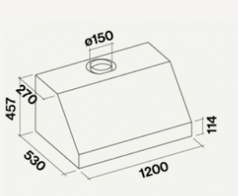 ZEUS120W3P Falmec afbeelding 2