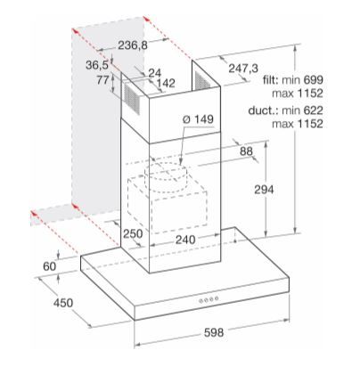 IHBS6.5LMX Indesit afbeelding 2