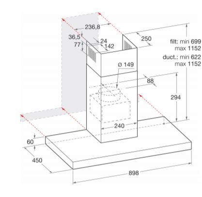 IHBS9.4LMX Indesit afbeelding 2