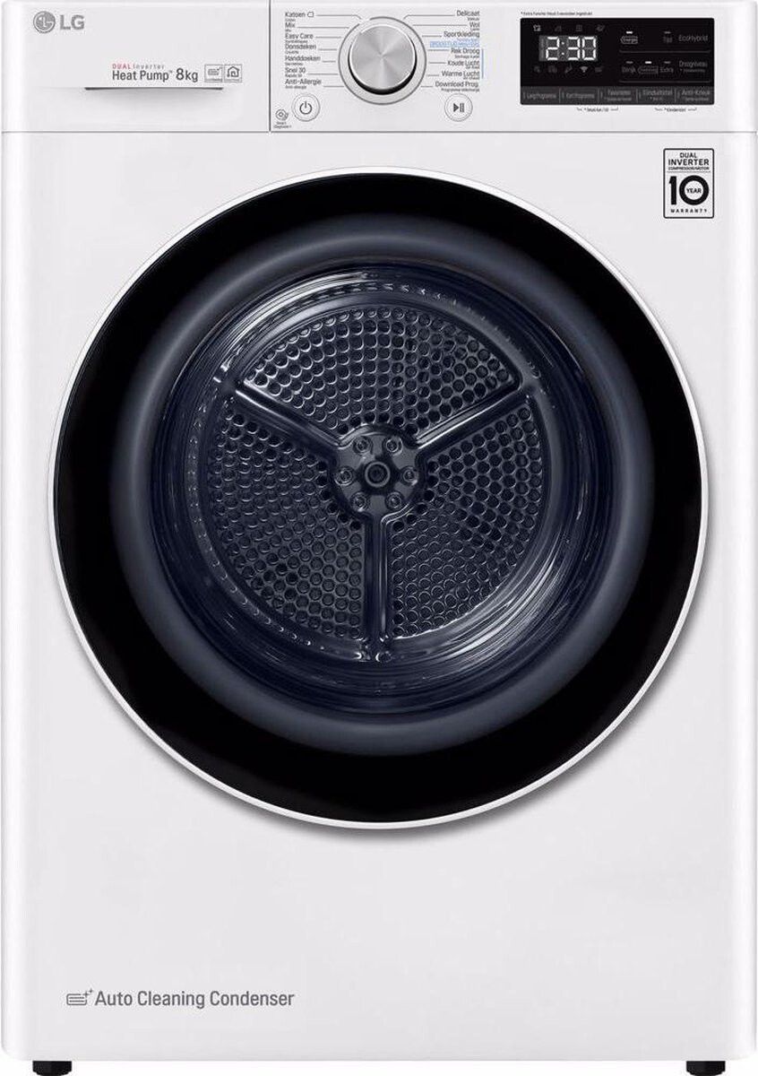 LG RC80V9AV4Q wasdroger afbeelding 1