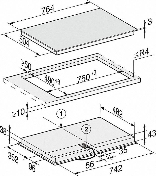 KM6542FR Miele afbeelding 2