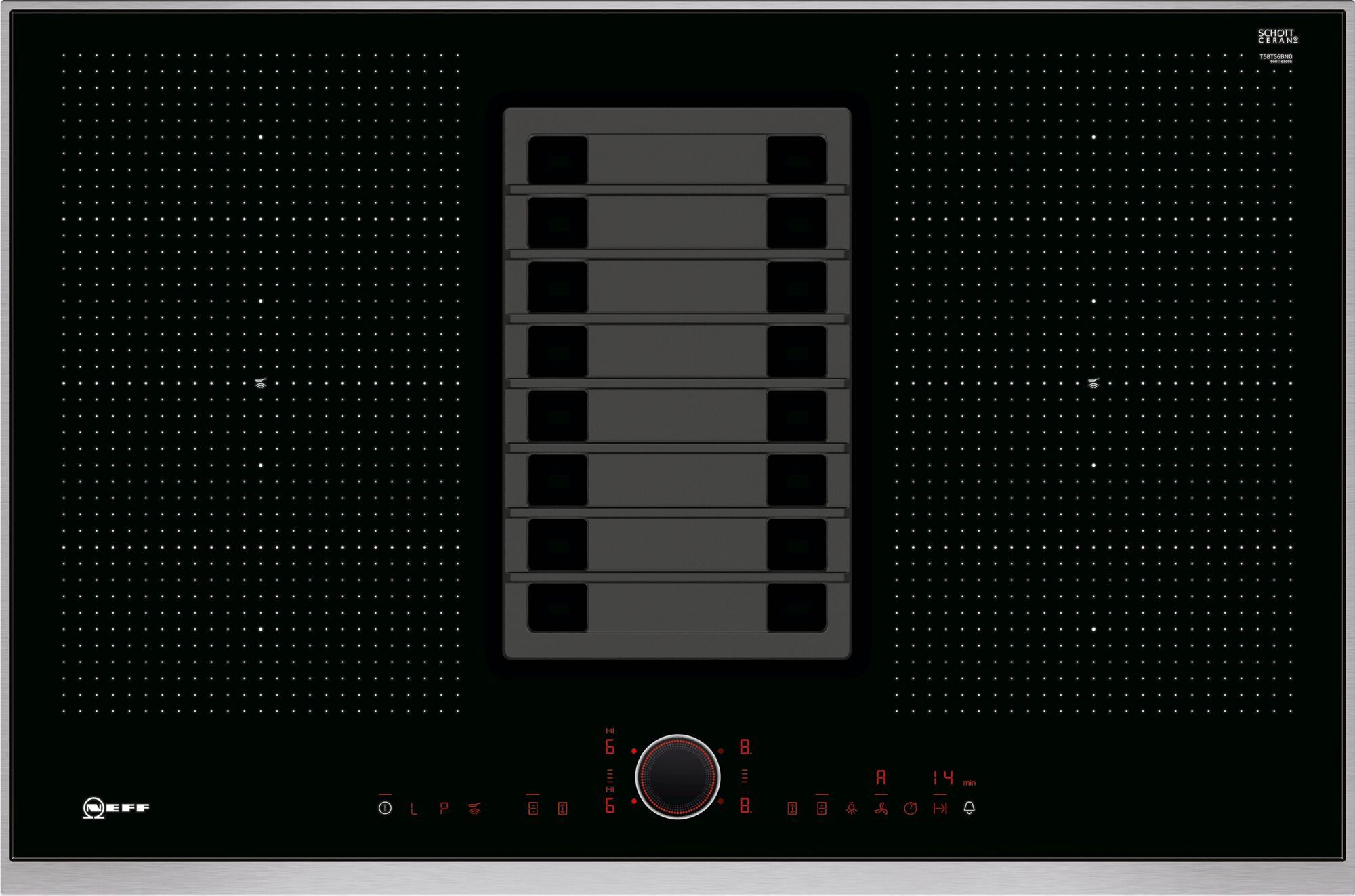 Neff T58TS6BN0 kookplaat afbeelding 1