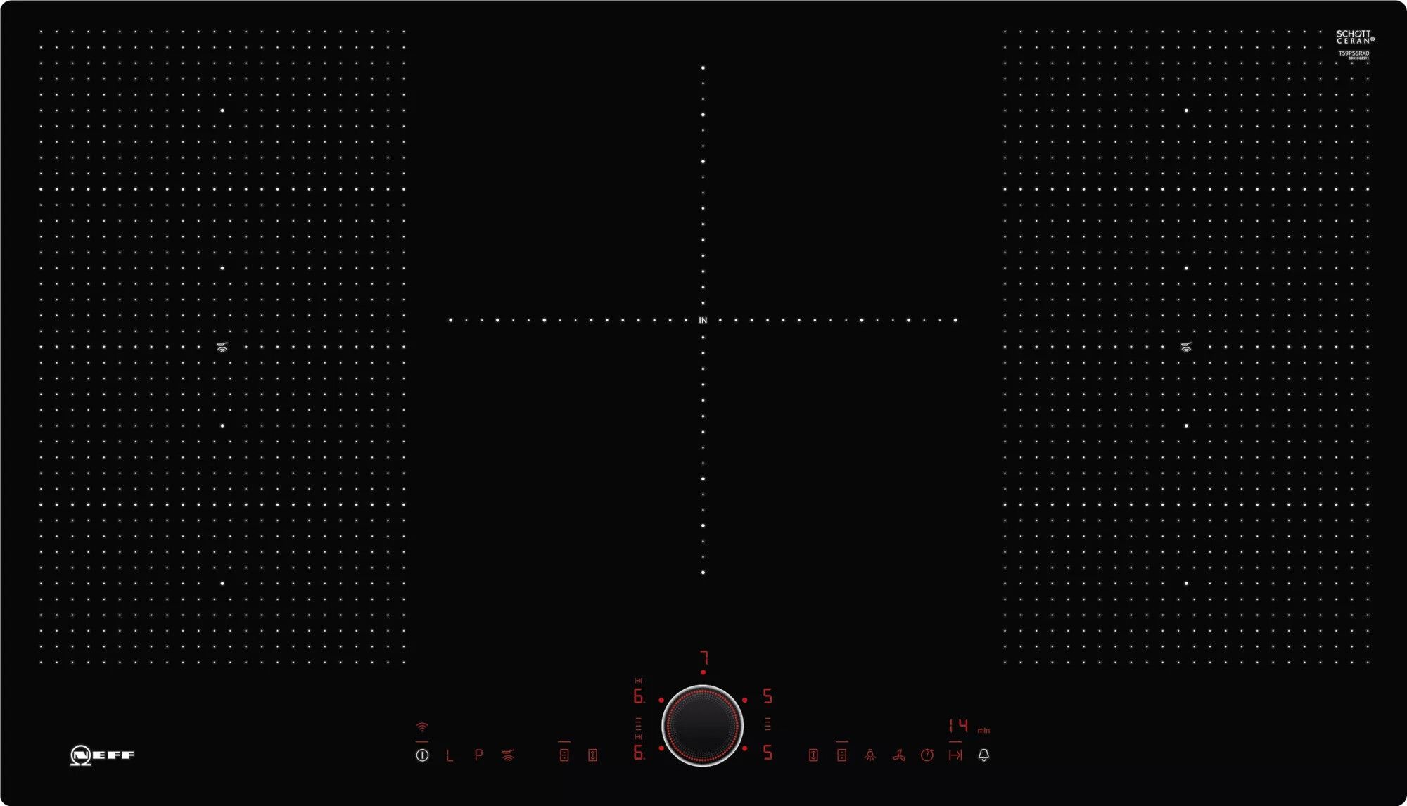 Neff T59PS5RX0 kookplaat afbeelding 1