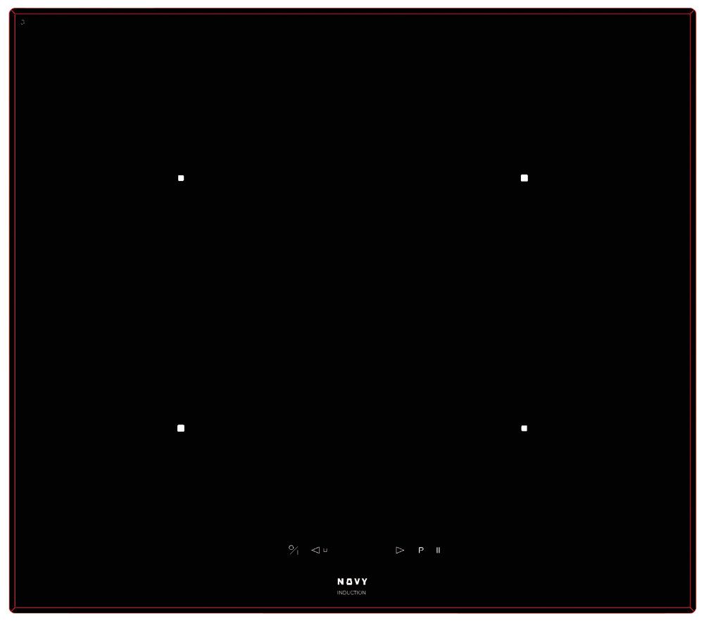 Novy 1753 kookplaat afbeelding 1