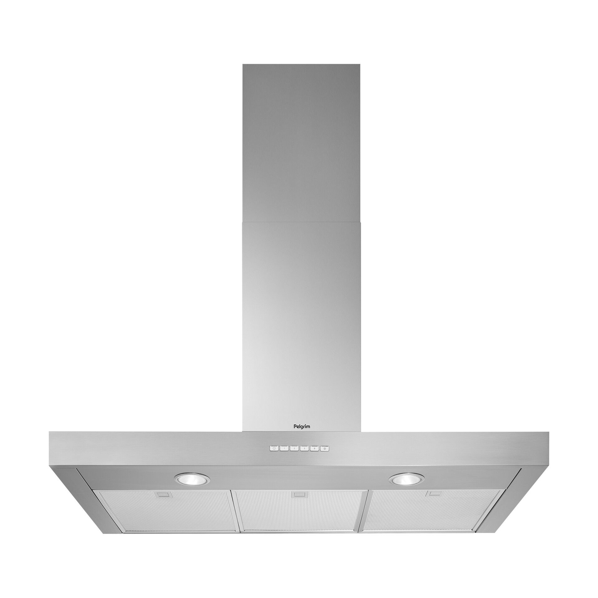 Pelgrim BSK962RVS afzuigkap afbeelding 1