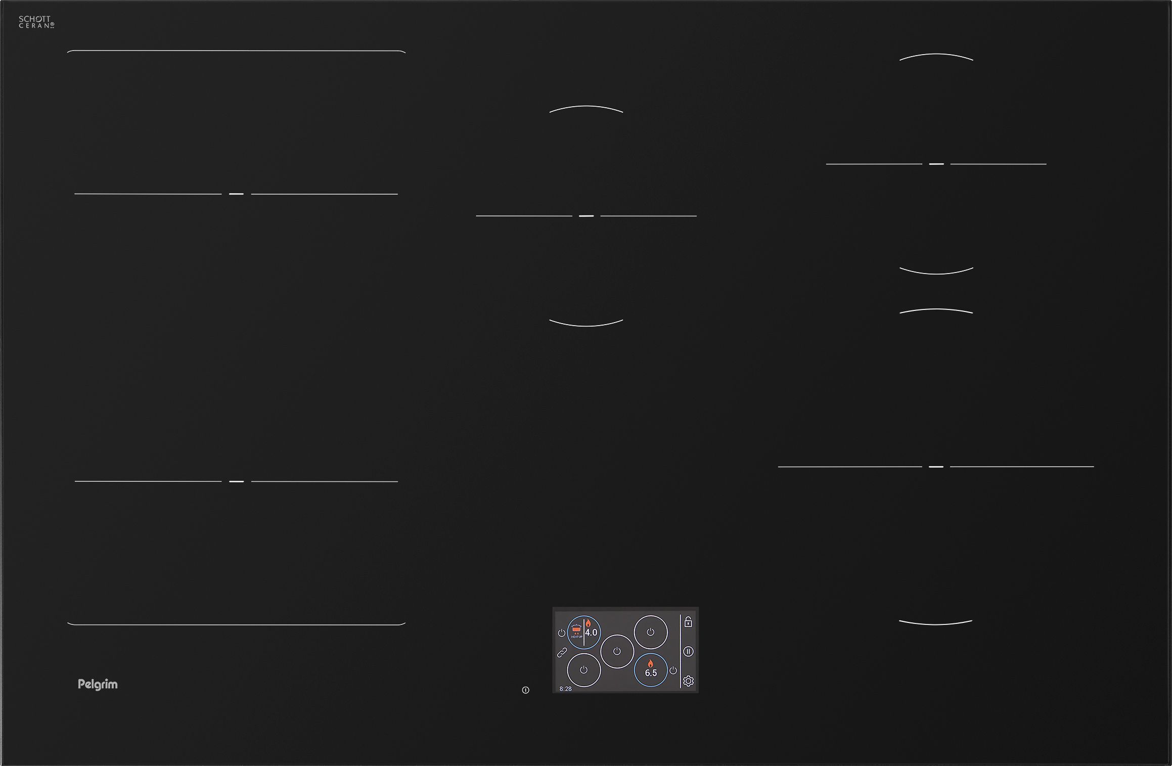 Pelgrim IK9084R kookplaat afbeelding 1