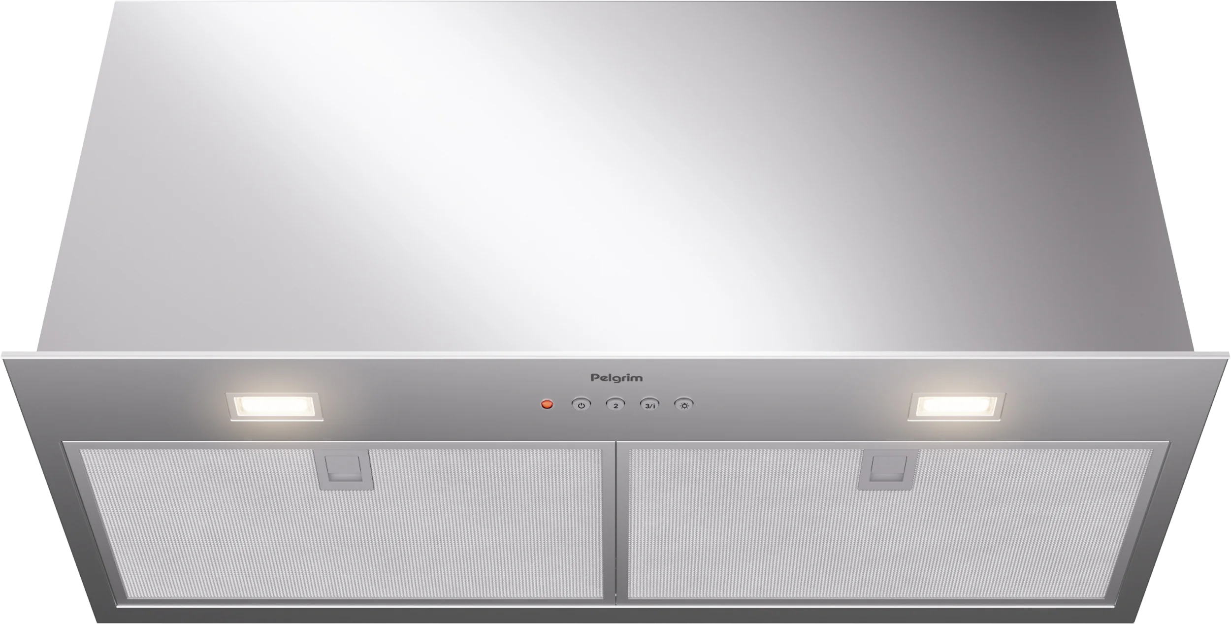 Pelgrim ISW771RVS afzuigkap afbeelding 1