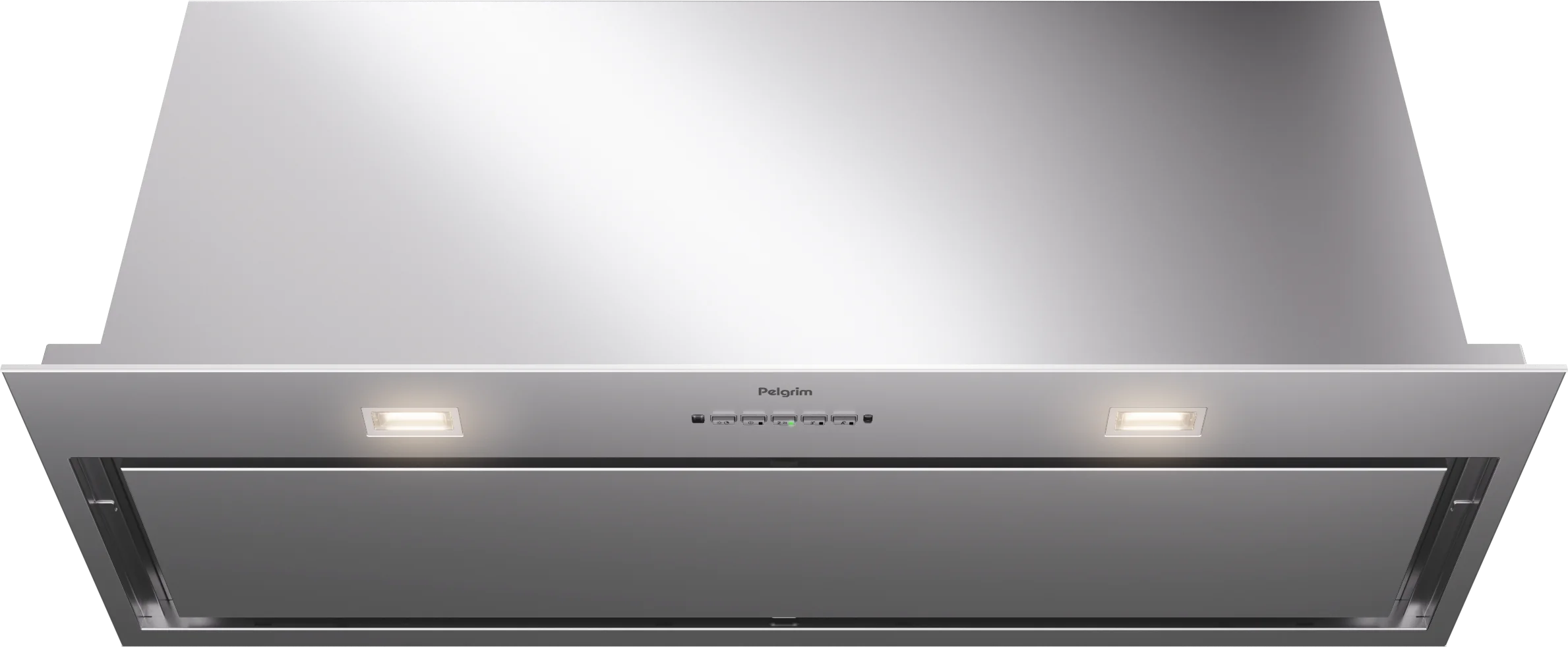 Pelgrim ISWA991RVS afzuigkap afbeelding 1