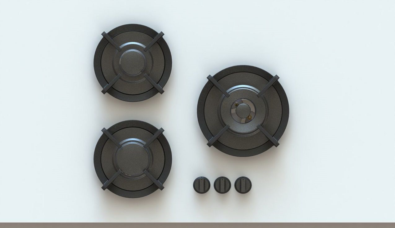 PITTCOOKING CAPITALBLACK kookplaat afbeelding 1