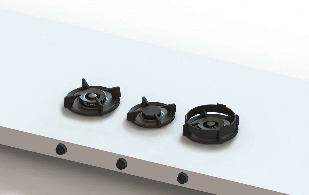 PITTCOOKING CUSINFRONTBLACK kookplaat afbeelding 1