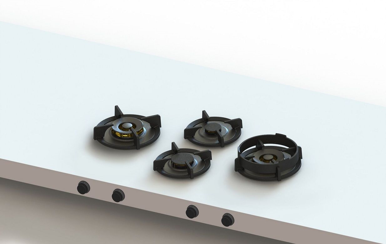 PITTCOOKING DEMPOFRONTPRO kookplaat afbeelding 1