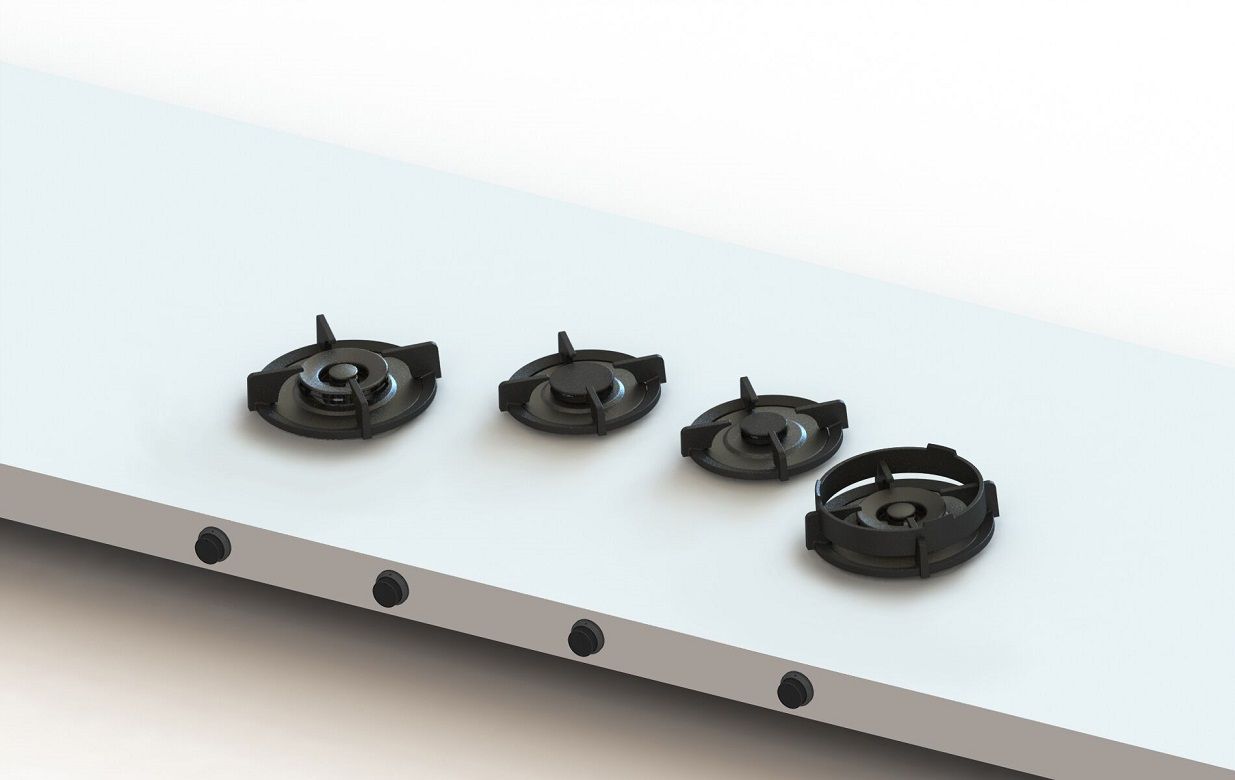 PITTCOOKING DRUMFRONTBLACK kookplaat afbeelding 1