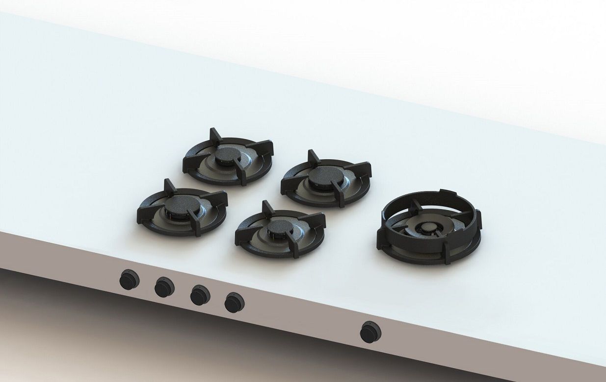 PITTCOOKING EBEKOFRONTBLACK kookplaat afbeelding 1