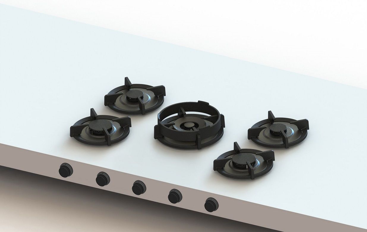 PITTCOOKING ELBRUSFRONTBLK kookplaat afbeelding 1