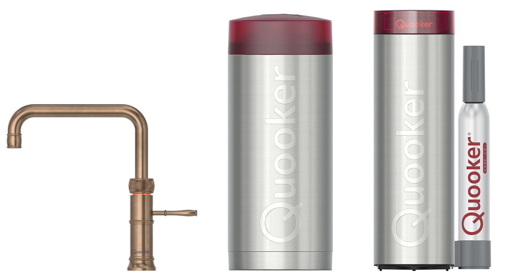 Quooker 22CFSPTNCUBE kokendwaterkraan afbeelding 1